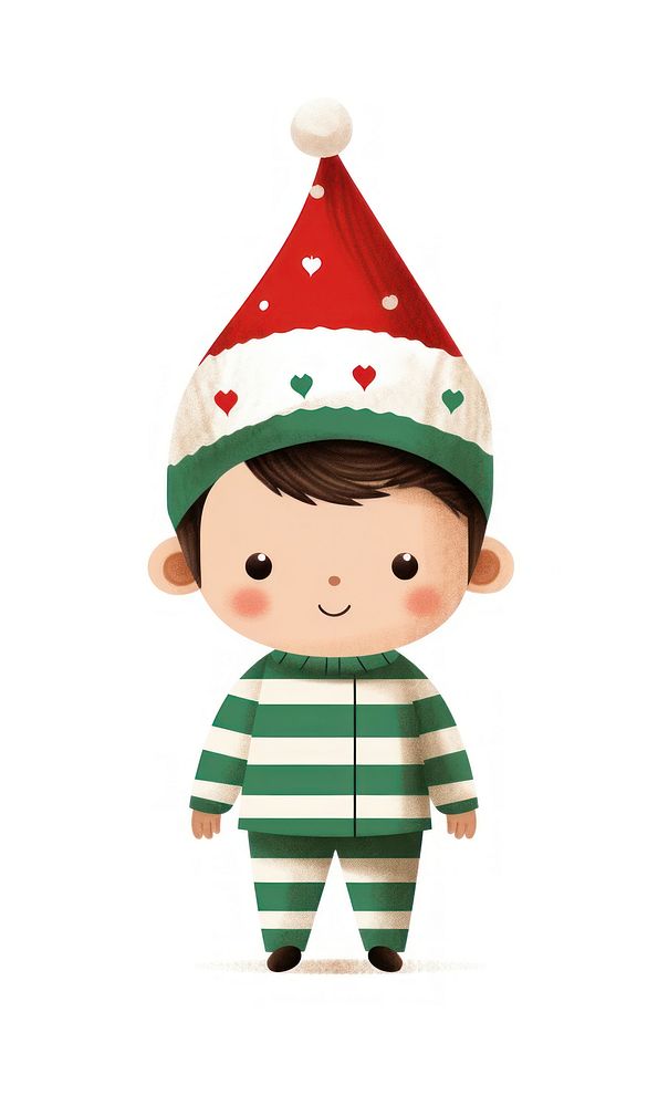Baby christmas green doll. AI generated Image by rawpixel.