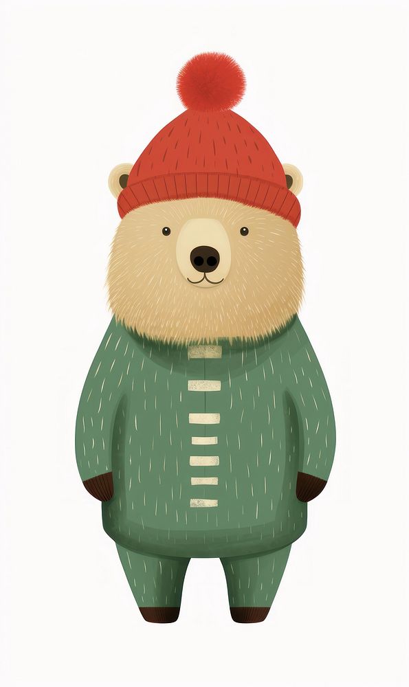 Bear toy anthropomorphic representation. AI generated Image by rawpixel.