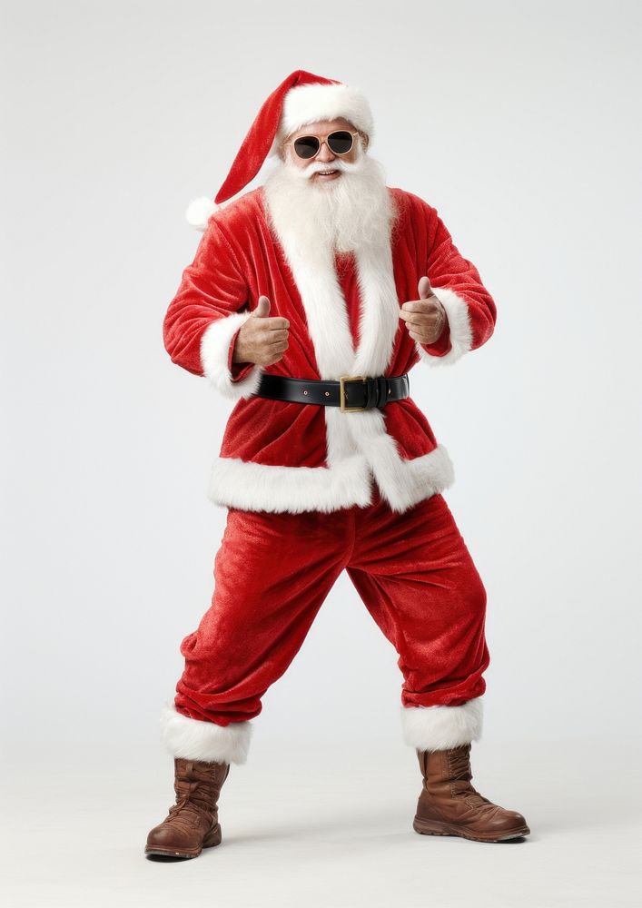 Christmas costume adult white background. AI generated Image by rawpixel.