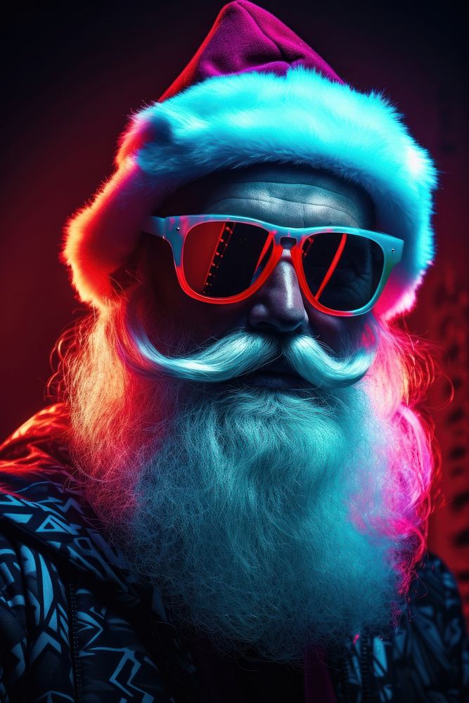 Portrait sunglasses beard adult. AI generated Image by rawpixel.