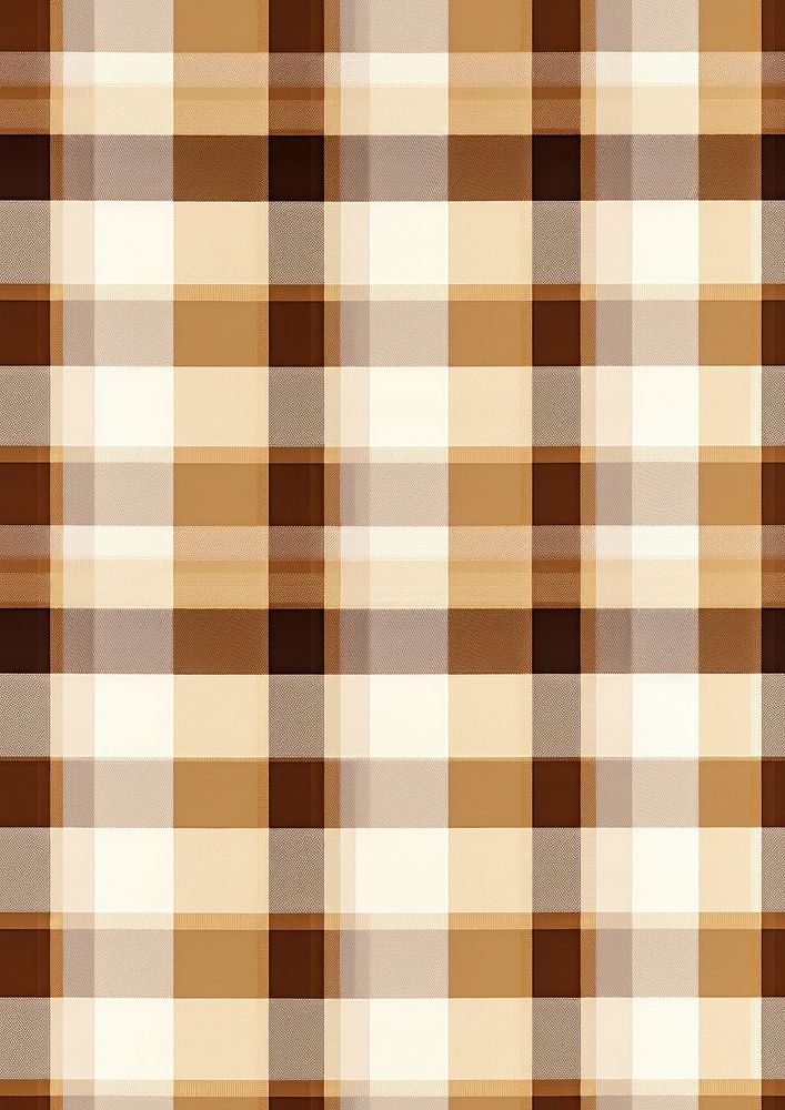 Checkered square wallpaper plaid tartan brown. AI generated Image by rawpixel.