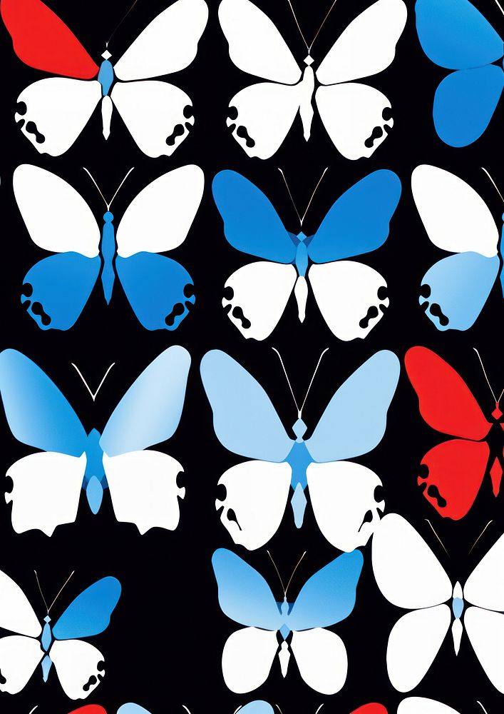 Butterfly backgrounds insect line. AI generated Image by rawpixel.
