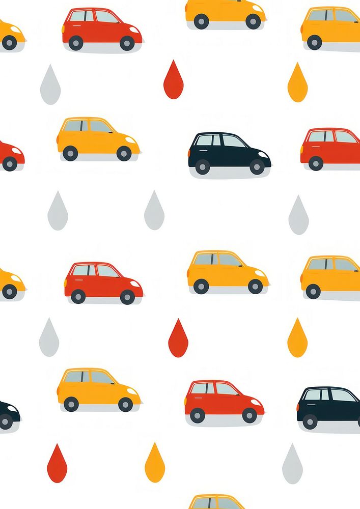 Car vehicle pattern taxi. AI generated Image by rawpixel.