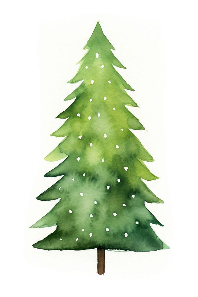 Christmas trees christmas plant decoration. AI generated Image by rawpixel.