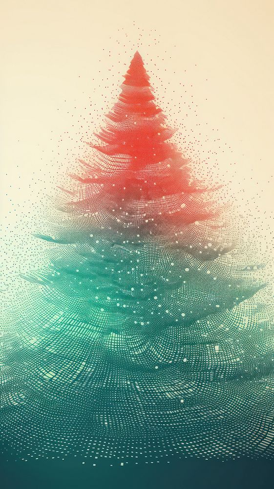 Christmas tree backgrounds plant fir. AI generated Image by rawpixel.