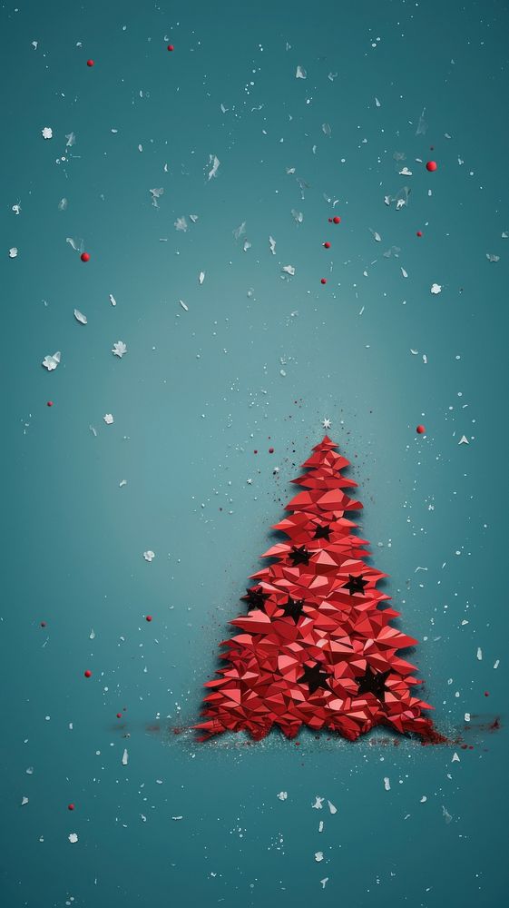 Christmas wallpaper christmas plant celebration. AI generated Image by rawpixel.