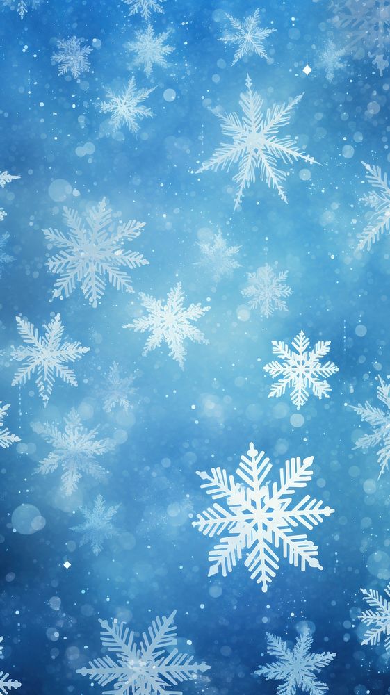Christmas snowflake wallpaper christmas holiday pattern. AI generated Image by rawpixel.