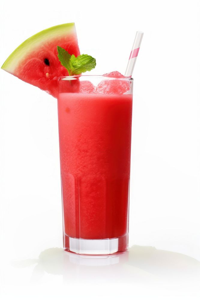 Watermelon juice smoothie cocktail fruit. AI generated Image by rawpixel.