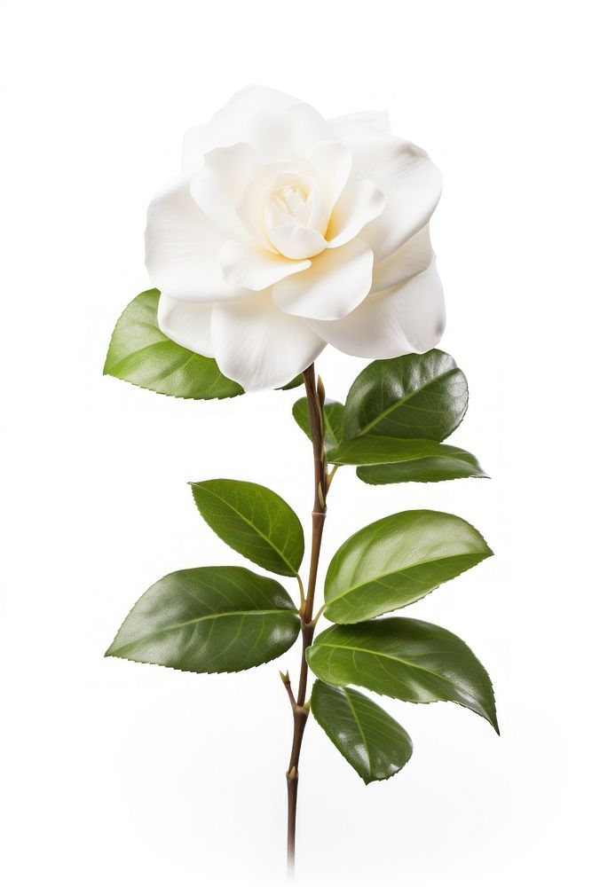 Gardenia blossom flower plant. AI generated Image by rawpixel.