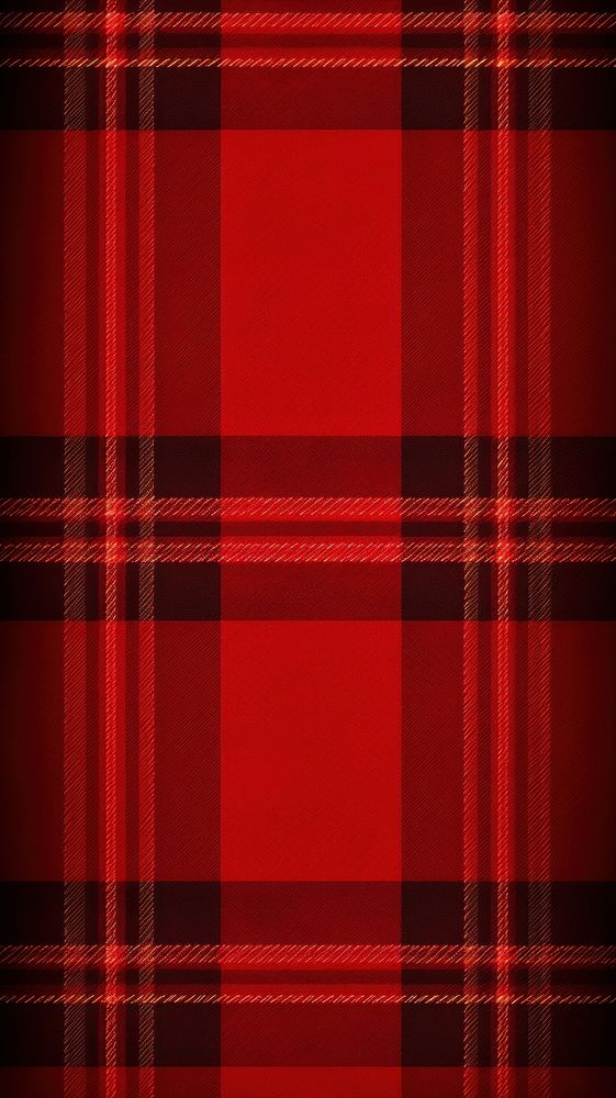 Red plaid christmas theme wallpaper tartan backgrounds repetition. AI generated Image by rawpixel.
