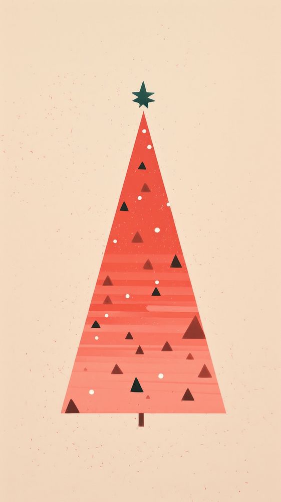 Christmas wallpaper art celebration decoration. AI generated Image by rawpixel.