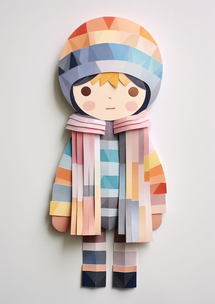 A cute winter boy craft toy hat. AI generated Image by rawpixel.