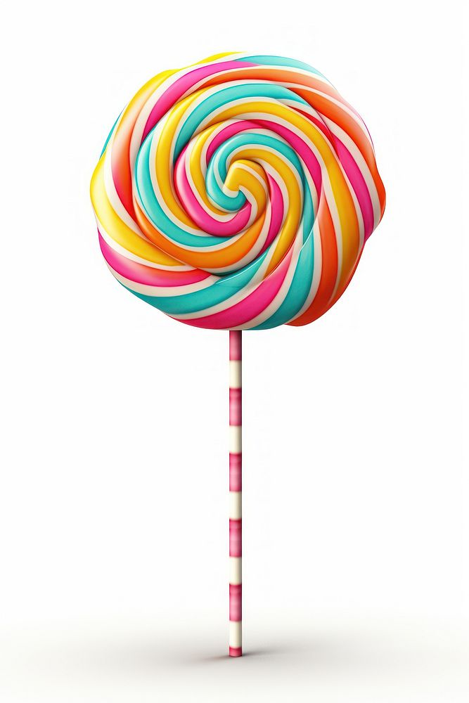 Candy confectionery lollipop food. AI generated Image by rawpixel.