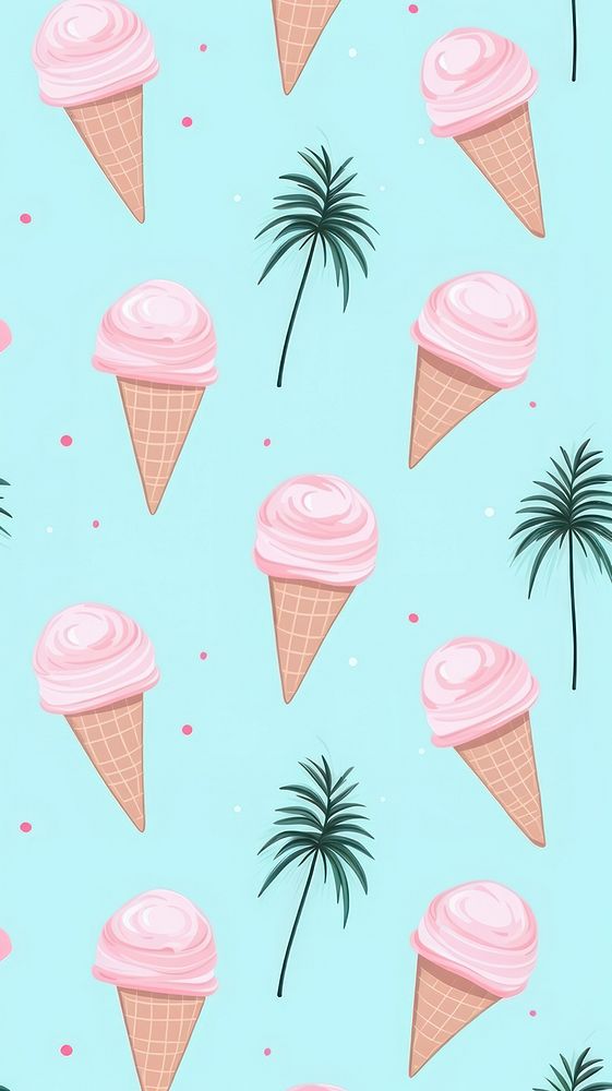 Plant backgrounds dessert pattern. AI generated Image by rawpixel.