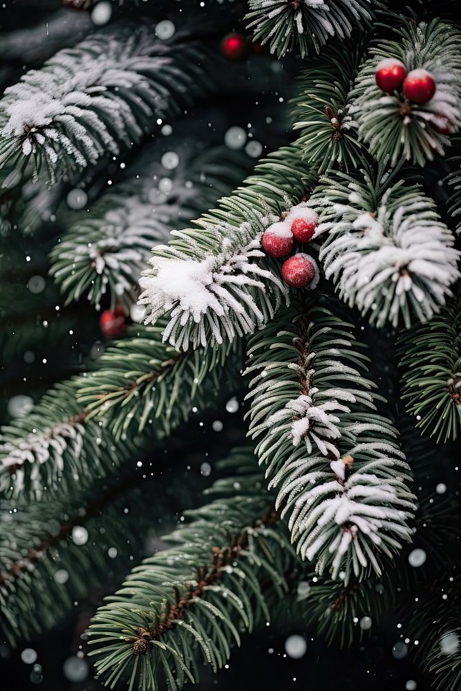 Christmas tree pine decoration. AI generated Image by rawpixel.
