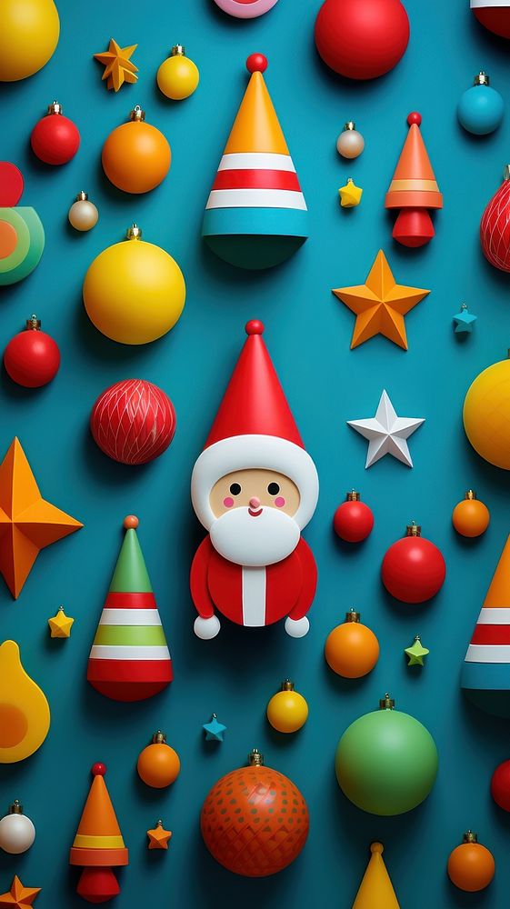 Backgrounds christmas shape toy. AI generated Image by rawpixel.