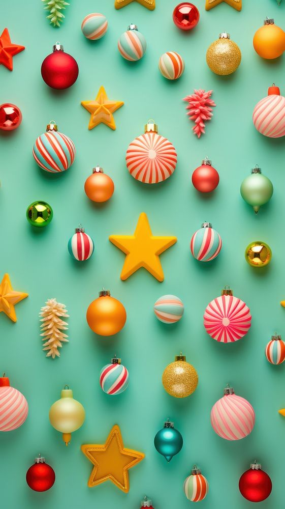 Backgrounds christmas shape confectionery. AI generated Image by rawpixel.