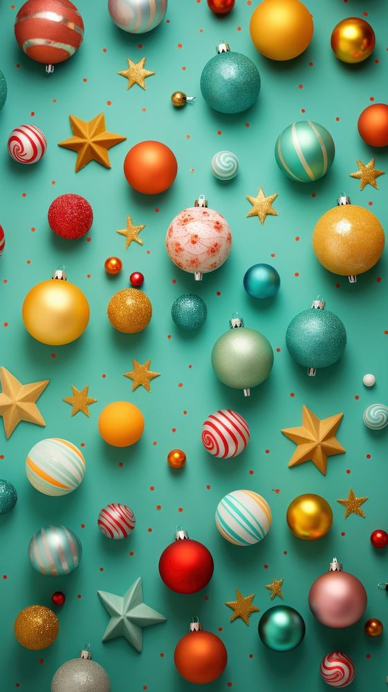 Backgrounds christmas sphere toy. AI generated Image by rawpixel.