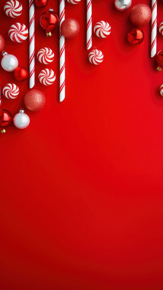 Christmas candy backgrounds decoration. AI generated Image by rawpixel.