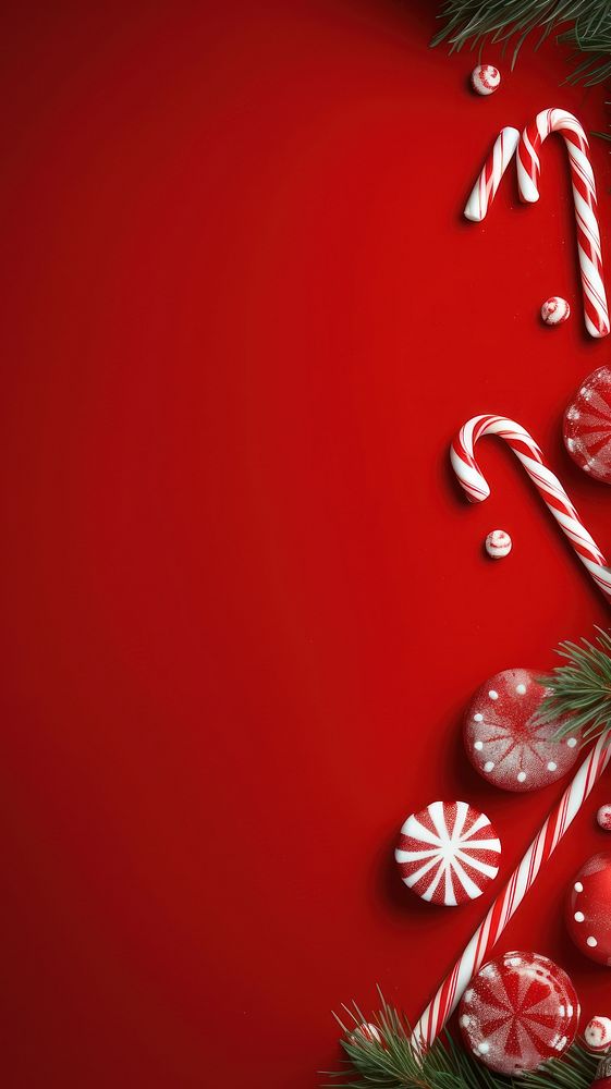 Christmas backgrounds decoration candy. 