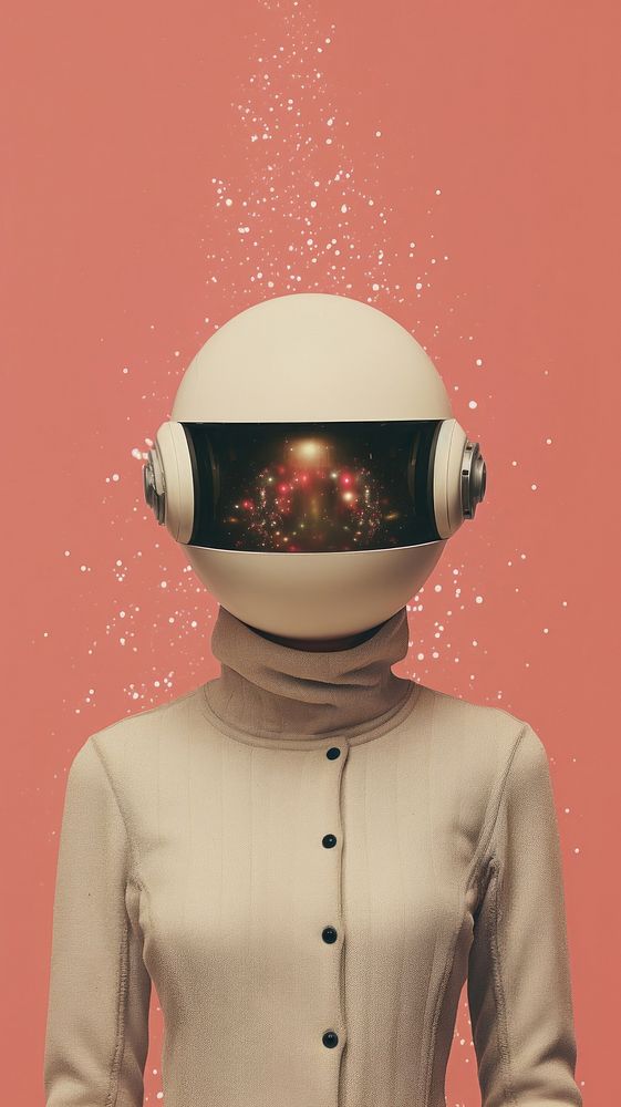 Adult technology astronaut portrait. AI generated Image by rawpixel.