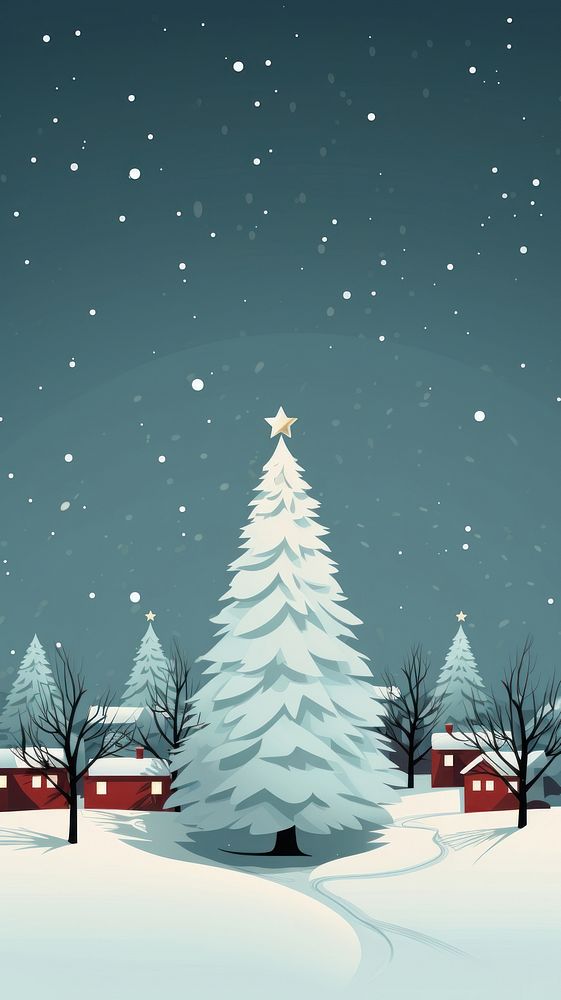 Christmas outdoors nature plant. AI generated Image by rawpixel.