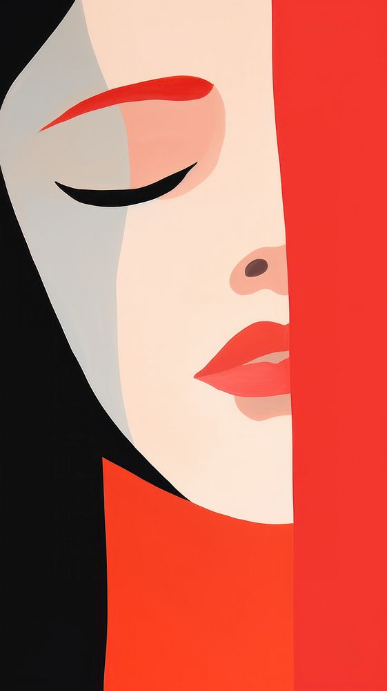 Art backgrounds lipstick painting. AI generated Image by rawpixel.