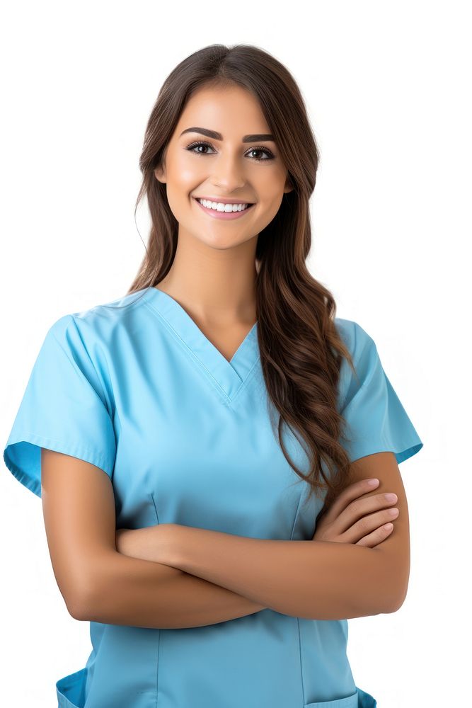 Nurse female adult smile. AI generated Image by rawpixel.