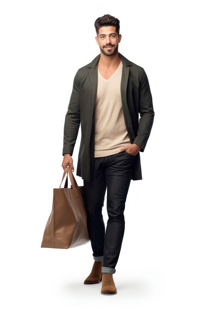 Male customer sleeve jacket adult. AI generated Image by rawpixel.