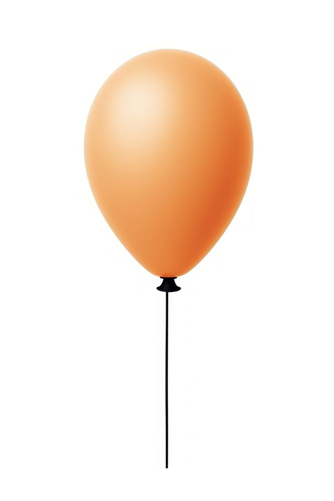 Black balloon white background anniversary celebration. AI generated Image by rawpixel.