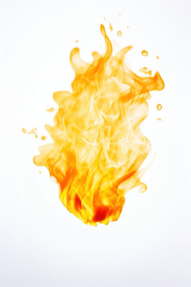 Orange Flame flame fire simplicity. AI generated Image by rawpixel.
