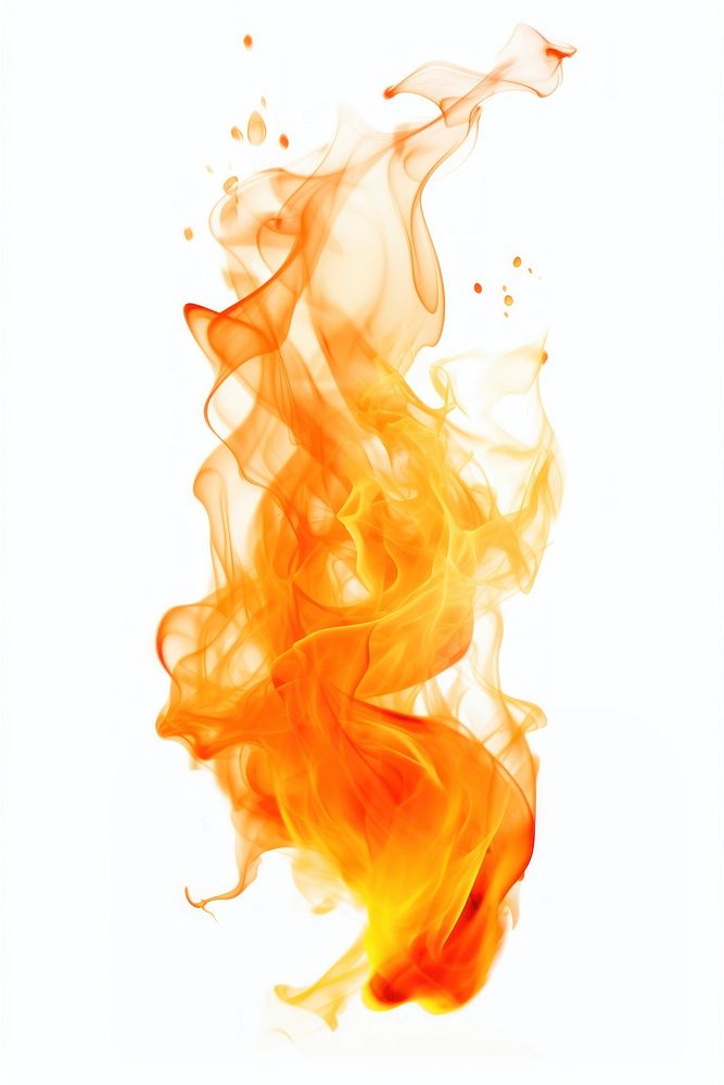 Orange Flame flame fire splattered. AI generated Image by rawpixel.