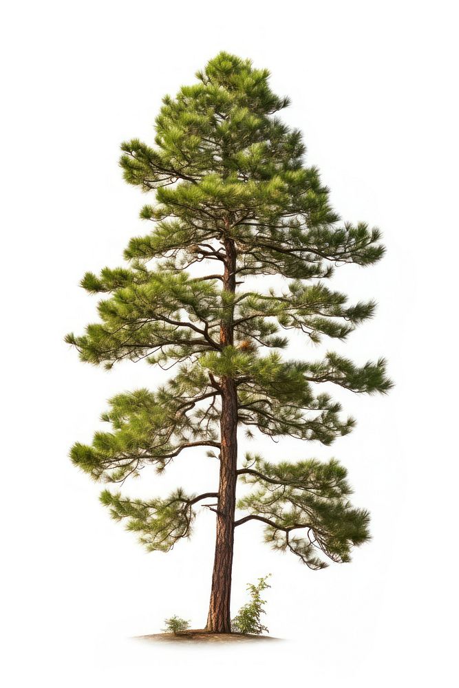 Pine Tree tree pine plant. AI generated Image by rawpixel.