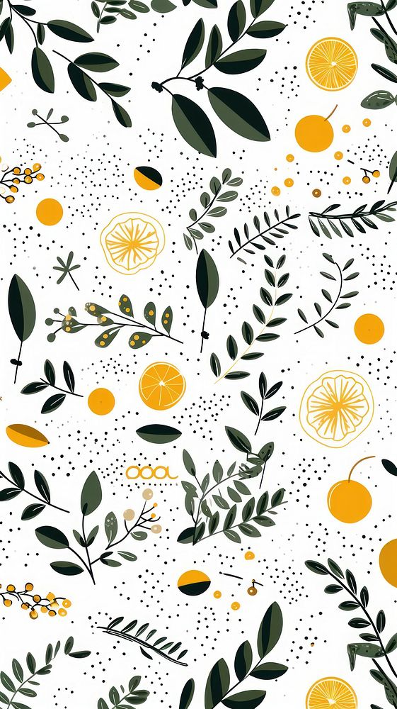Summer pattern backgrounds plant. AI generated Image by rawpixel.