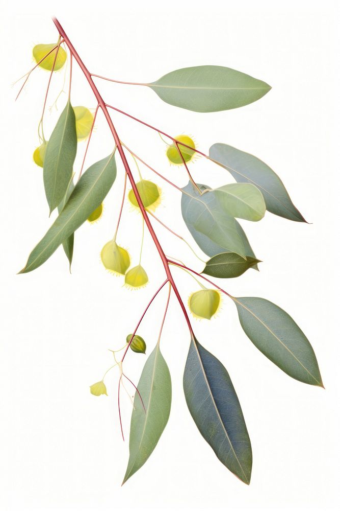 Leaf branch, plant illustration, design resource