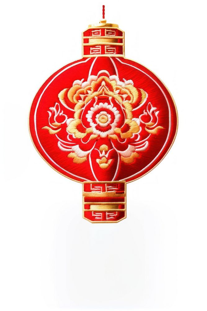 Red Lantern lantern red chinese new year. AI generated Image by rawpixel.