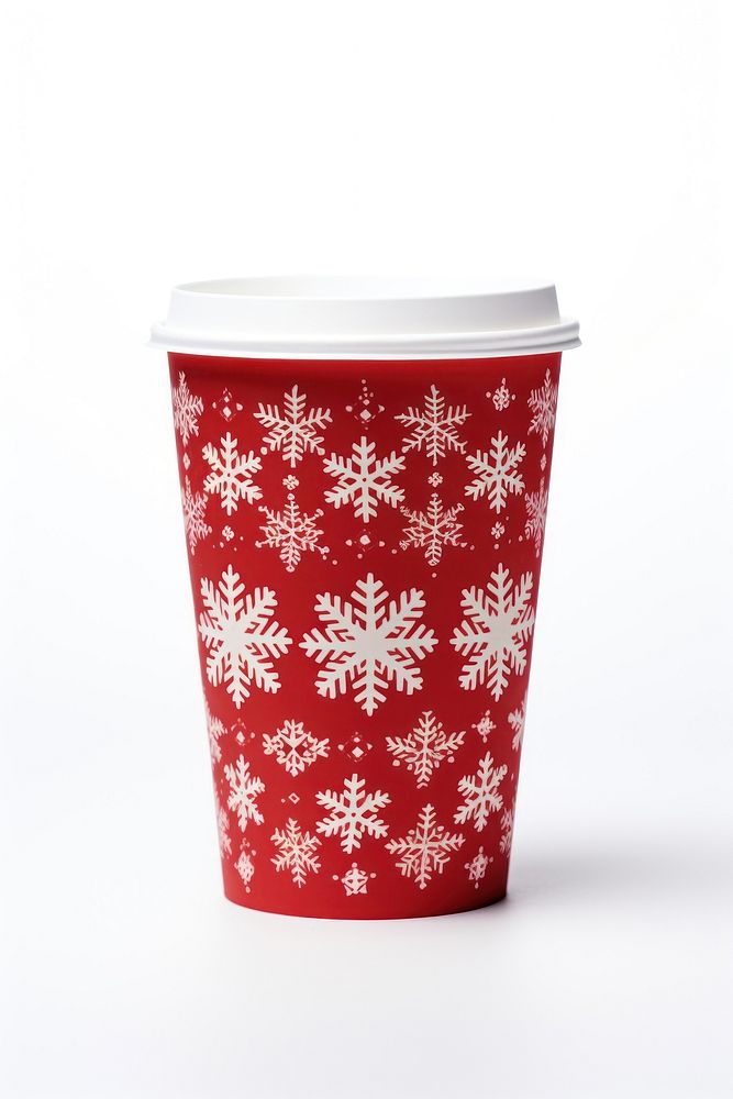 Christmas pattern coffee cup christmas. AI generated Image by rawpixel.