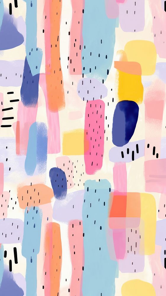 Abstrat pastel pattern painting art backgrounds. AI generated Image by rawpixel.