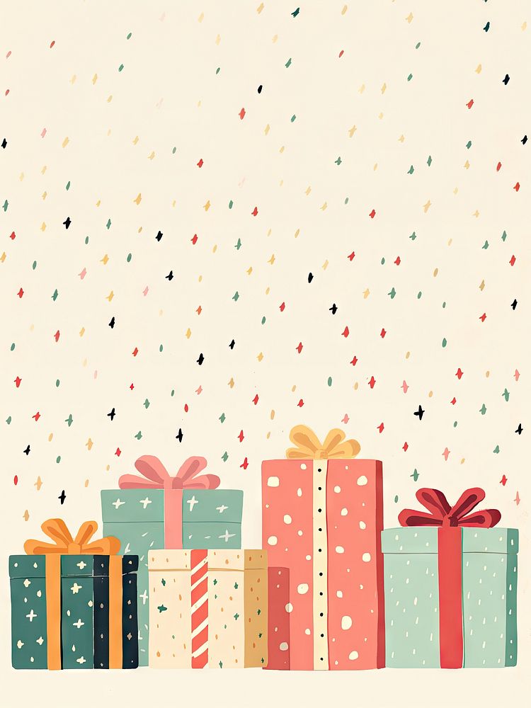 Christmas gift boxs backgrounds paper celebration. AI generated Image by rawpixel.