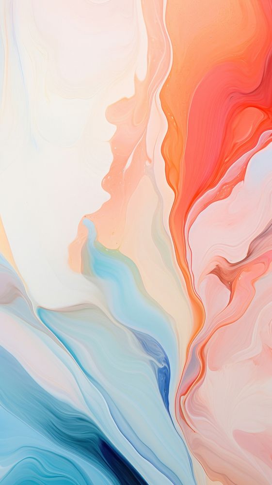 Colorful fluid backgrounds abstract painting. AI generated Image by rawpixel.