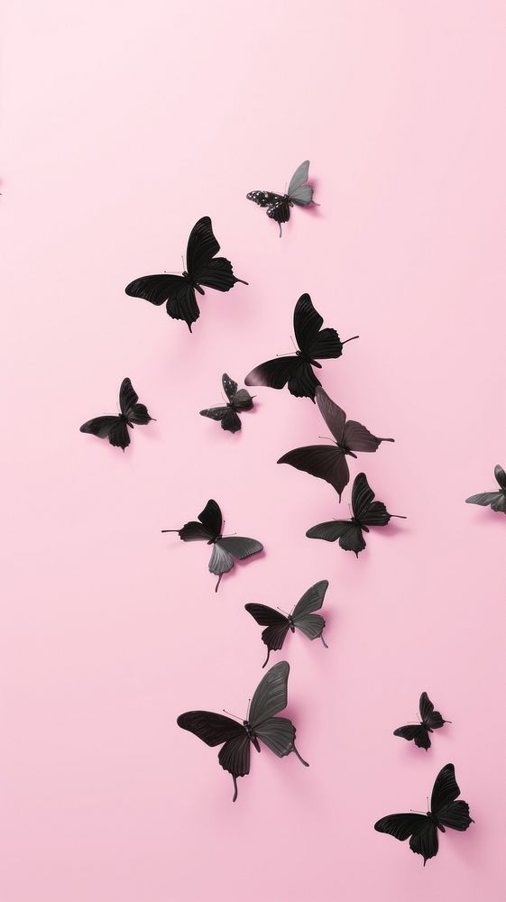 Butterflies animal flying butterfly. AI generated Image by rawpixel.