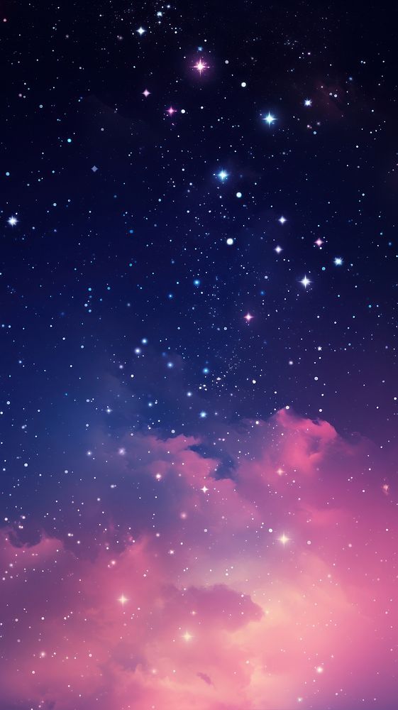 Galaxy star astronomy universe outdoors. AI generated Image by rawpixel.