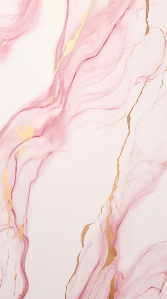 Marble petal pink wall. AI generated Image by rawpixel.