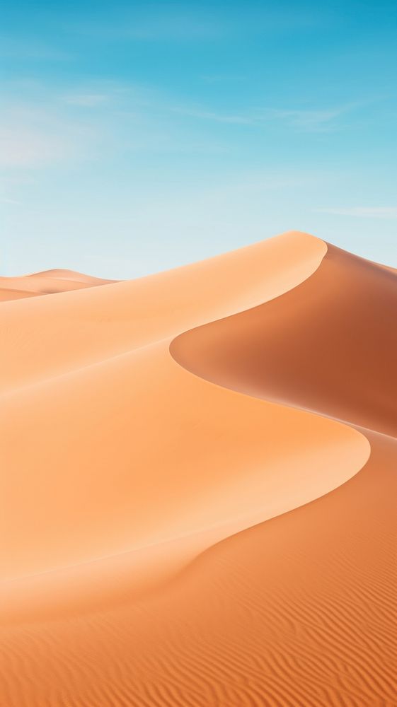 Sand outdoors horizon desert. AI generated Image by rawpixel.