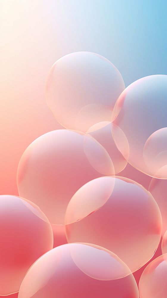 Bubbles balloon backgrounds simplicity. AI generated Image by rawpixel.