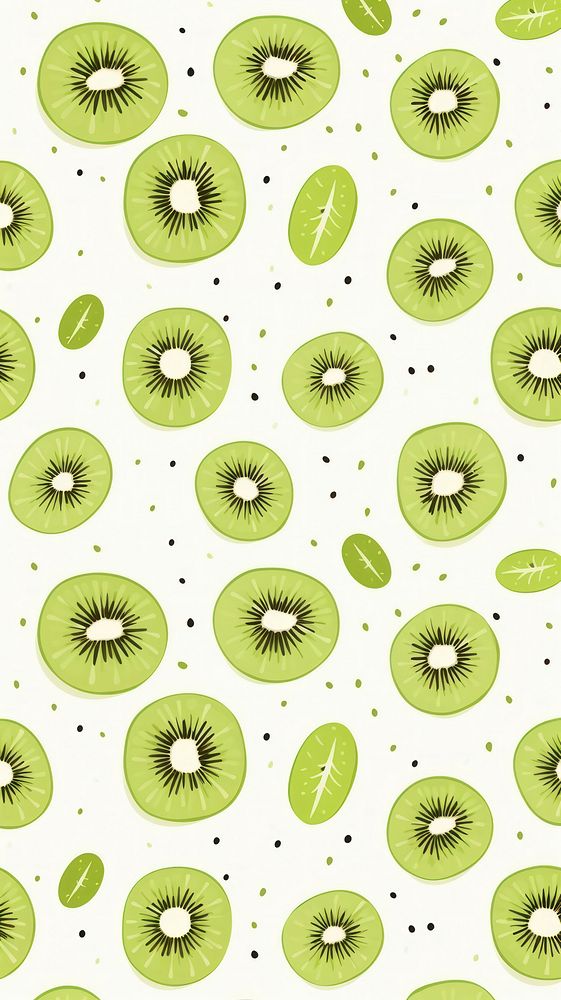 Kiwifruit kiwi backgrounds pattern. AI generated Image by rawpixel.