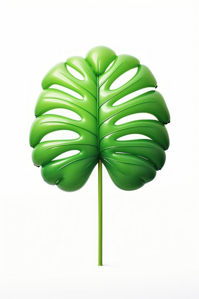 Monstera plant green leaf. AI generated Image by rawpixel.