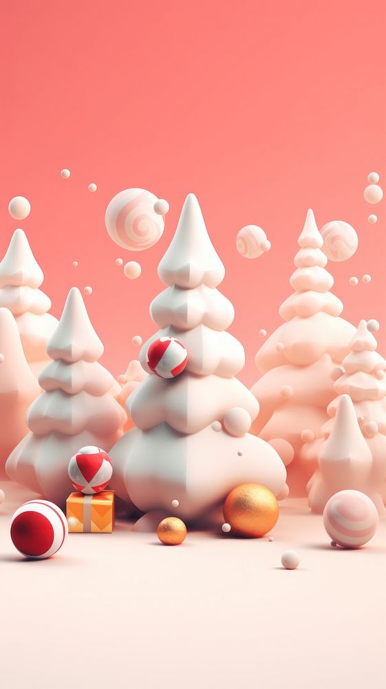 Christmas Wallpaper christmas pill confectionery. AI generated Image by rawpixel.