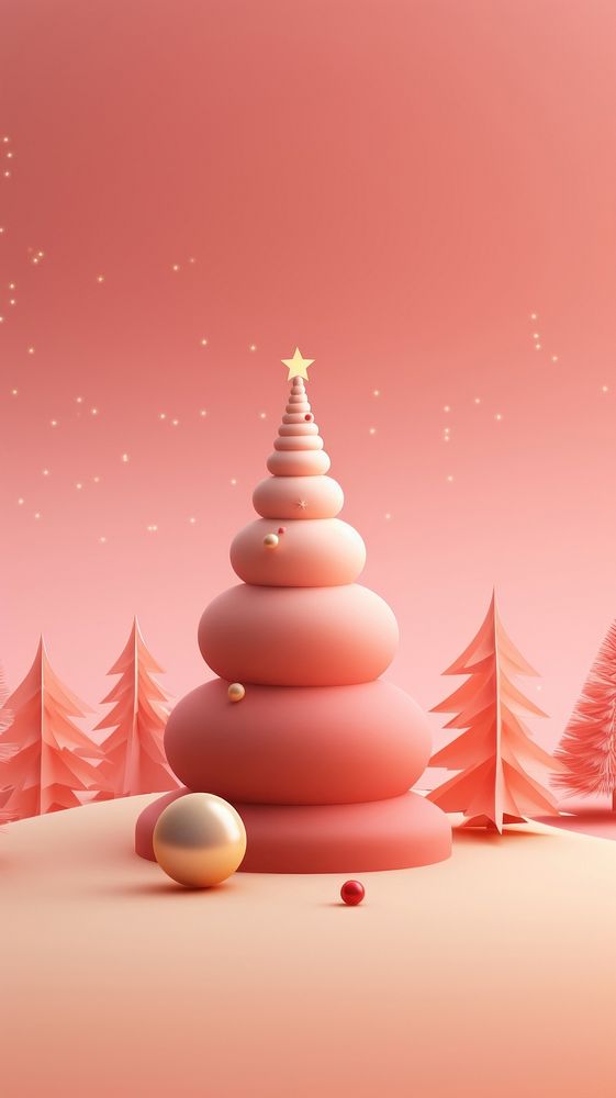 Christmas Wallpaper christmas celebration decoration. AI generated Image by rawpixel.