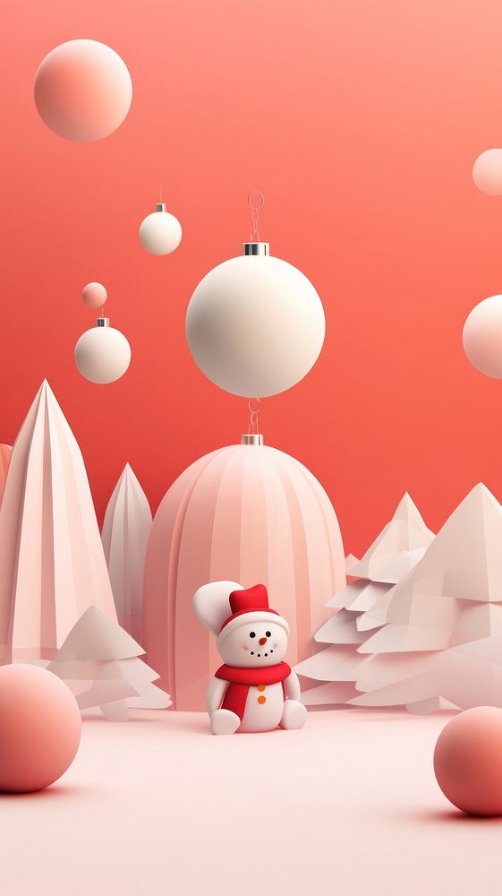 Christmas Wallpaper christmas representation celebration. AI generated Image by rawpixel.